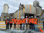 Visit to the Rezola cement factory